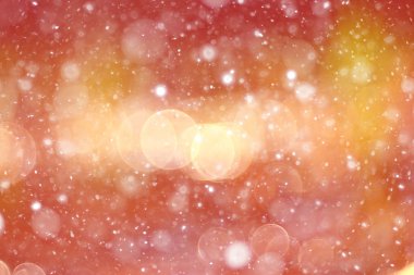 bulanık turuncu bokeh arka plan