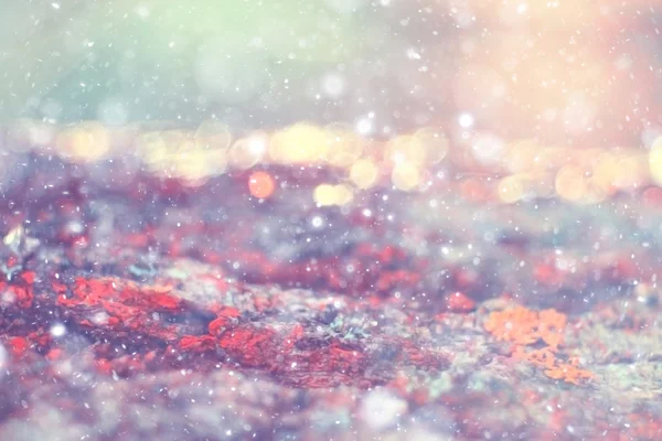 renkli arka plan bokeh vurgulamaktadır