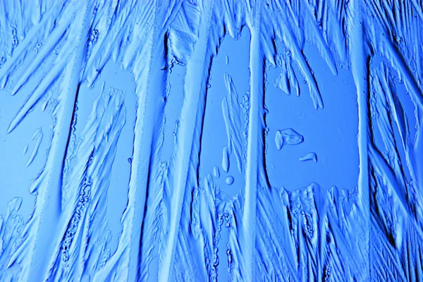 Blue ice texture — Stock Photo, Image