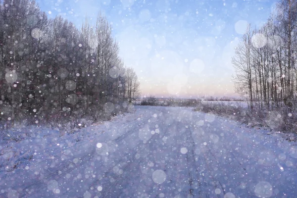 Текстура красивого снега — стоковое фото
