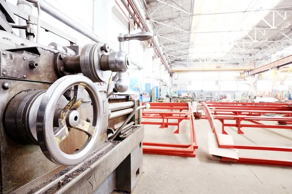 Industrial factory on background — Stock Photo, Image