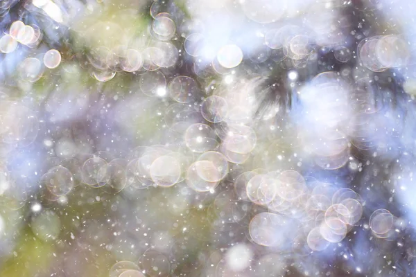 Bokeh fond avec des cercles — Photo