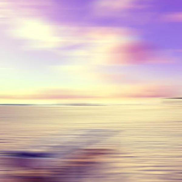 Background sunset on the sea — Stock Photo, Image