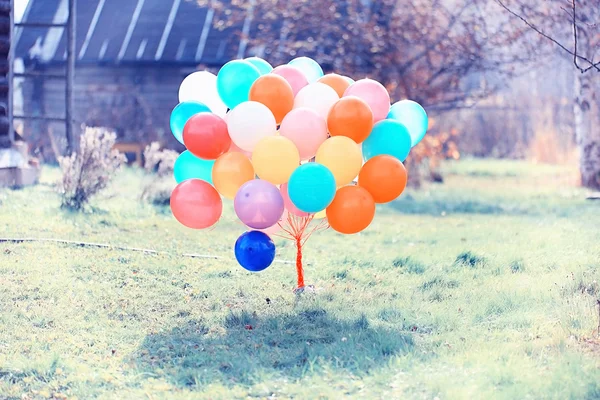 Texture of colorful balloons — Stock Photo, Image