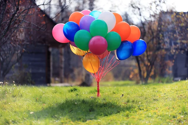 Textur aus bunten Luftballons — Stockfoto