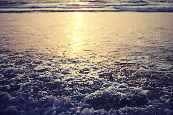 Puesta de sol en el mar en verano — Foto de Stock