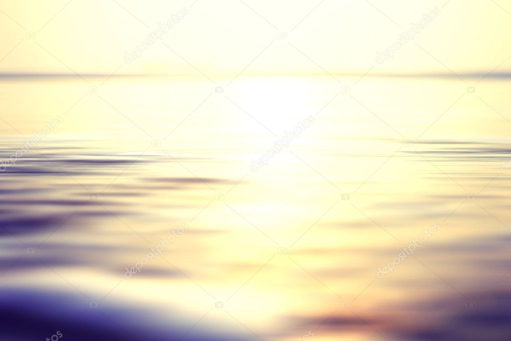 background sunset on the sea
