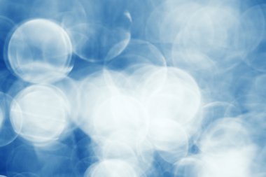 Simli mavi parlak nokta yağmur kar