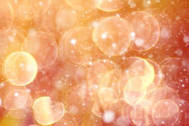 bulanık turuncu bokeh arka plan