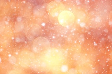 bulanık turuncu bokeh arka plan