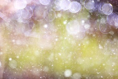 Bokeh arka plan daireler ile