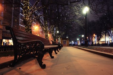 Retro Vintage şehir tezgah 