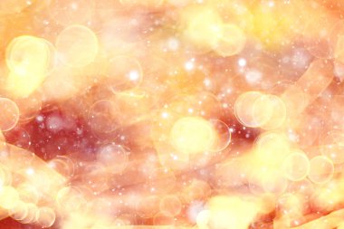 bulanık turuncu bokeh arka plan