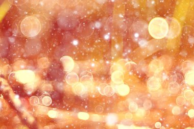 bulanık turuncu bokeh arka plan