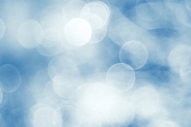 Simli mavi parlak nokta yağmur kar