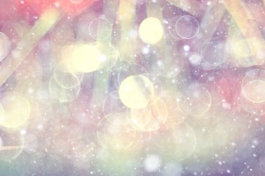 renkli arka plan bokeh vurgulamaktadır