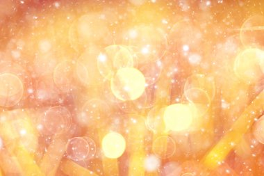 bulanık turuncu bokeh arka plan