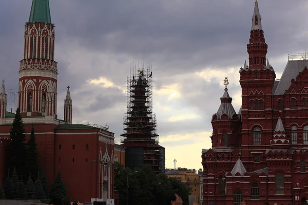 Reparos na torre em Moscou — Fotografia de Stock