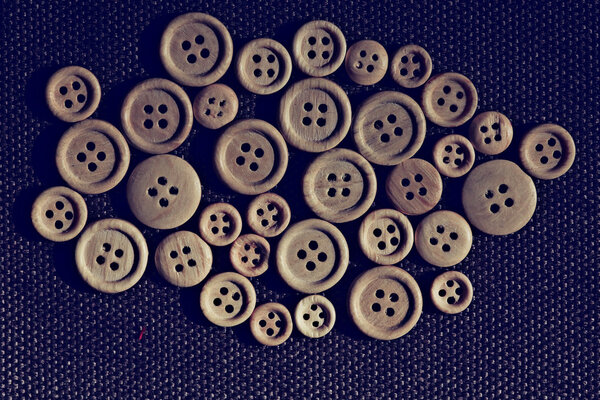 abstract  background with  buttons