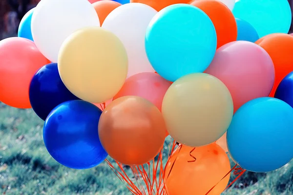 Textura de globos de colores —  Fotos de Stock