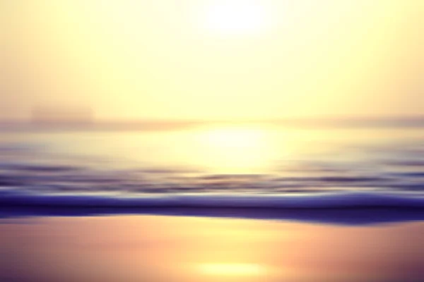 海の背景の夕日 — ストック写真