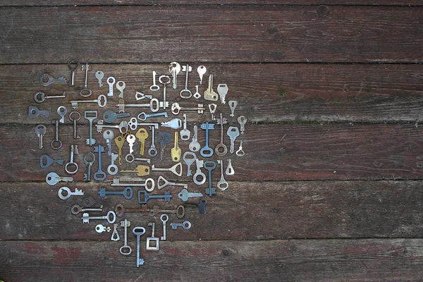 Farklı anahtarlar yürekten Sevgililer