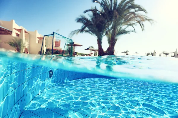 Hotel resort piscina — Foto Stock