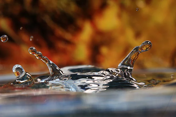 Caída de la gota de agua — Foto de Stock