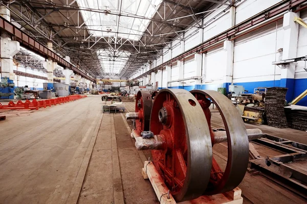 Fabbrica industriale sullo sfondo — Foto Stock