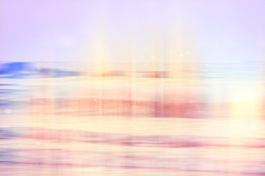 Turuncu degrade bulanıklık