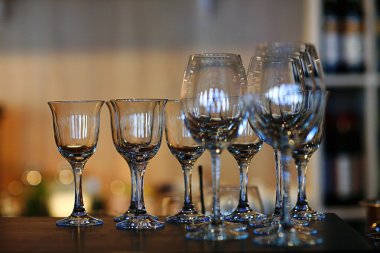 Restoran temiz gözlük