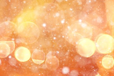 bulanık turuncu bokeh arka plan