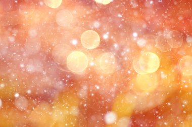bulanık turuncu bokeh arka plan