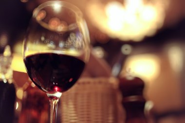 arka planda bir Fransız restoranı