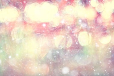 renkli arka plan bokeh vurgulamaktadır