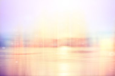 Turuncu degrade bulanıklık