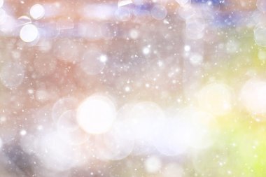 Simli mavi parlak nokta yağmur kar