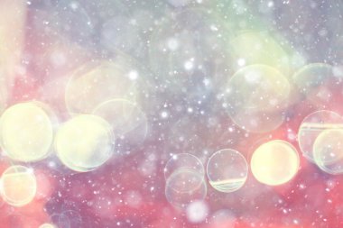 renkli arka plan bokeh vurgulamaktadır