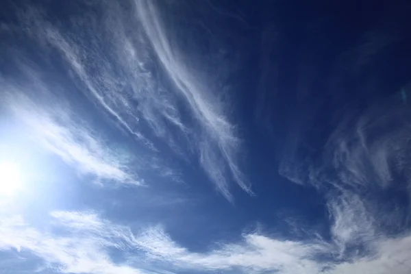 Beautiful spring clouds — Stock Photo, Image