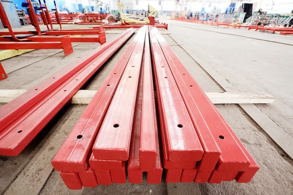 Metal structures on the plant — Stock Photo, Image