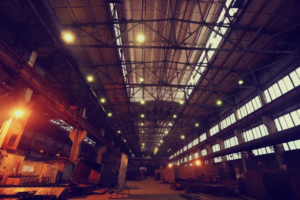 Zakład przemysłowy lub fabryki — Zdjęcie stockowe