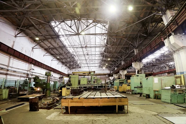 Industrielle Fabrik im Hintergrund — Stockfoto