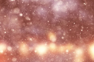 kar soyut sıcak ışıltı arka plan, kış Noel tasarımı