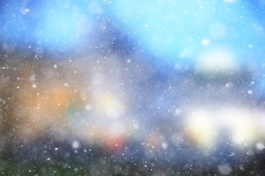 soyut mavi arka plan kar taneleri, yeni yıl, ışıltı tasarımı