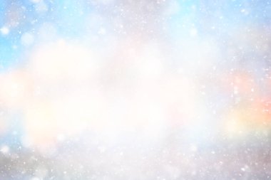 soyut mavi arka plan kar taneleri, yeni yıl, ışıltı tasarımı