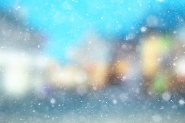 soyut mavi arka plan kar taneleri, yeni yıl, ışıltı tasarımı