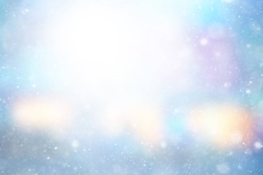 soyut mavi arka plan kar taneleri, yeni yıl, ışıltı tasarımı