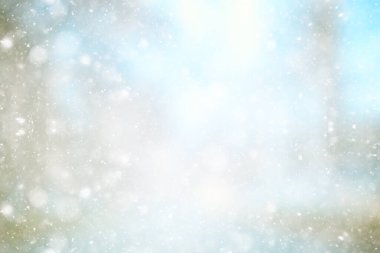 soyut mavi arka plan kar taneleri, yeni yıl, ışıltı tasarımı