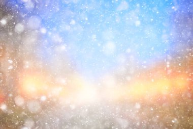 soyut beyaz ışık bulanık kar arkaplanı, büyüleyici noel ışıltısı tasarımı