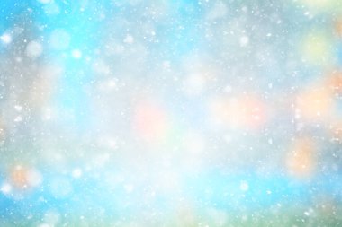 soyut mavi arka plan kar taneleri, yeni yıl, ışıltı tasarımı